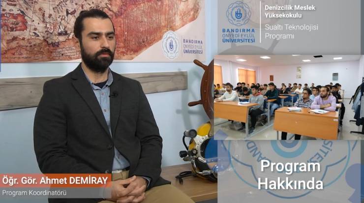 Bandırma 17 Eylül Üniversitesi'nde Su Teknolojisi Programı ile Sualtı Dalgıçları Yetişiyor
