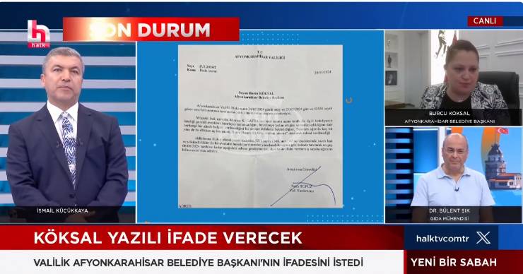 Burcu Köksal; 'Irak uyruklu bu kişinin ruhsat başvurusu yok'