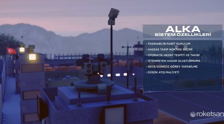 Roketsan, Alka lazer silah sistemi, insansız hava araçları, hava savunma, lazer teknolojisi, Türkiye savunma sanayi
