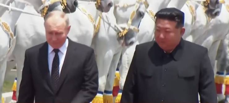 Vladimir Putin, Kuzey Kore, Kim Jong-un, Pyongyang, Rusya-Kuzey Kore ilişkileri, sınır ihlali, Güney Kore, ABD tepkisi, Ukrayna savaşı, resmi ziyaret