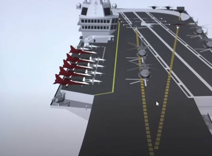 Türkiye'nin en büyük savaş gemisi olacak olan milli uçak gemisi, halihazırda en büyük savaş gemisi olan TCG Anadolu'nun bir adım ötesine geçiyor. 285 metre uzunluğunda ve 72 metre genişliğinde tasarlanan bu gemi, 60.000 ton deplasmana sahip olacak. Asgari 25 knot sürate erişebilecek olan gemi, 10.000 deniz mili seyir yapabilme kabiliyetine de sahip olacak.