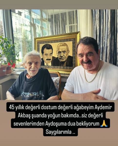 Aydemir Akbaş, yoğun bakım, İbrahim Tatlıses, kanser, Yeşilçam, Türk sineması, sağlık durumu