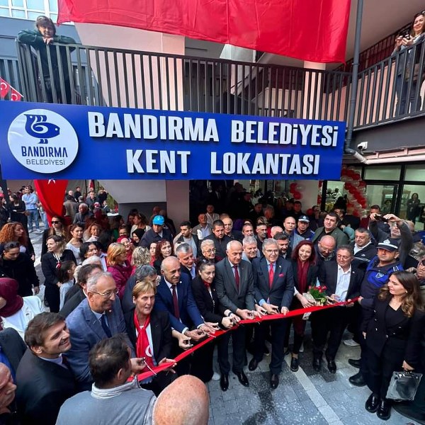 Bandırma'da 2. Kent Lokantası Cumhuriyet Bayramı'nda Açıldı