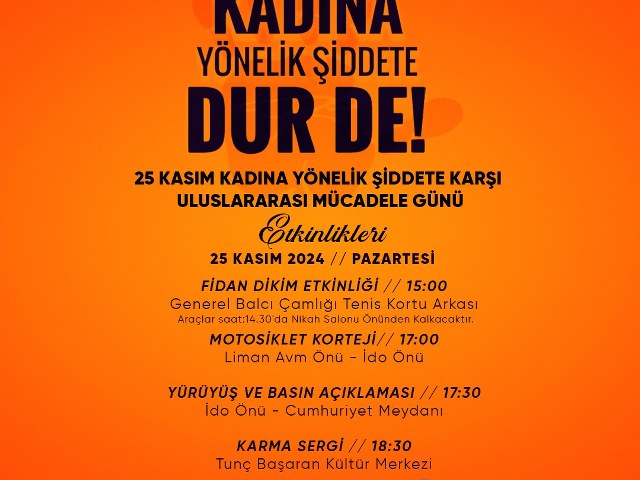 Bandırma Belediyesi olarak şiddetin tam karşısında, eşit, adil, özgür yarınlar için bütün kadınların yanındayız! Kadına şiddet insan hakları ihlalidir. 