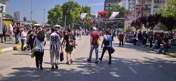 Bandırmaspor Taraftarları Sakarya Yolunda