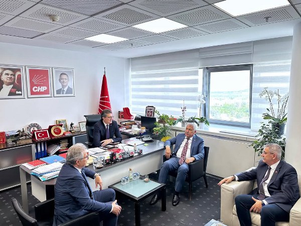 Başkan Dursun Mirza Ankara’da CHP Genel Merkezi ve Yerel Yönetimlerle İş Birliği