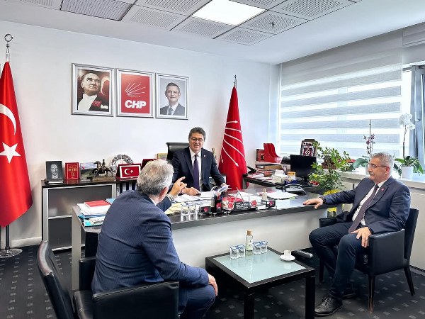 Başkan Dursun Mirza Ankara’da CHP Genel Merkezi ve Yerel Yönetimlerle İş Birliği