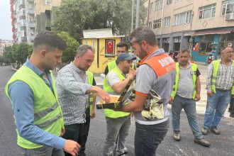 Başkan Mirza, Saha Ekiplerine Tatlılı Teşekkür