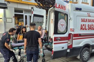 Motokuryeler kavga etti, 1 yaralı