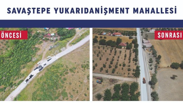 Gönen, Savaştepe ve İvrindi’de yollara modern dokunuş