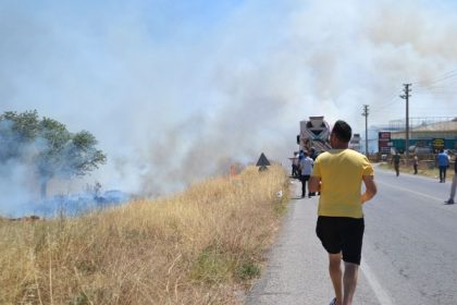 Ayvalık'ta Yangın Kontrol Altına Alındı