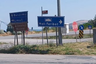 FERİBOTA GELDİ DENİZ OTOBÜSÜ ÇIKTI