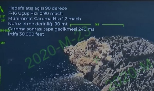 Milli Savunma Bakanlığı’ndan Gazap ve Hayalet bombaları