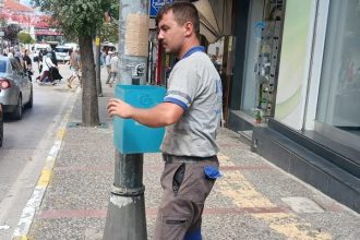 ÇÖP KUTULARI ÇALINIYOR