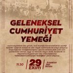Bandırma’da Cumhuriyet Sofrası Kuruluyor!