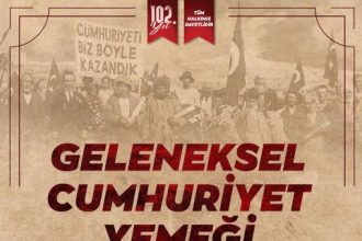 Bandırma’da Cumhuriyet Sofrası Kuruluyor!