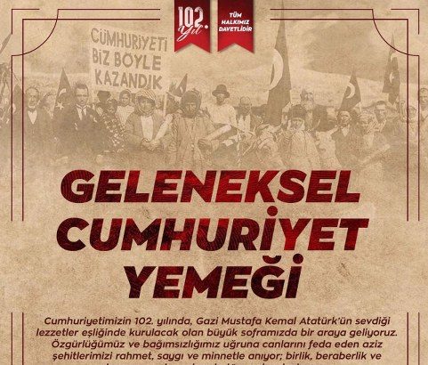 Bandırma’da Cumhuriyet Sofrası Kuruluyor!