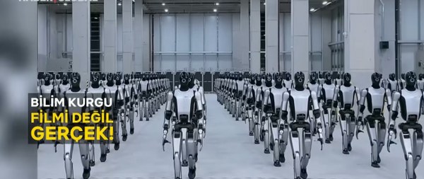 Çin'de Robot Ordusu Hizmete Girdimi