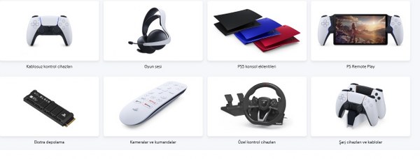 PS5 Konsolları, Aksesuarları ve Oyunları