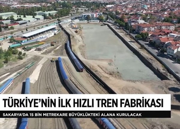 Türkiye'nin İlk Hızlı Tren Fabrikası Geliyor!