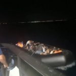 Ayvalık’ta Lastik Bottaki 23 Düzensiz Göçmen Yakalandı