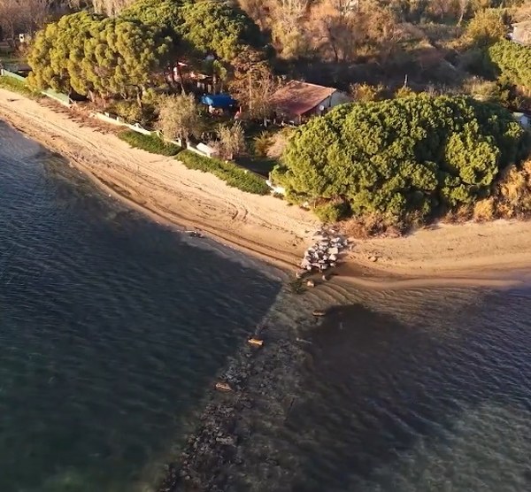 Deniz Çekilmesi Hytos Limanı’nı Ortaya Çıkardı