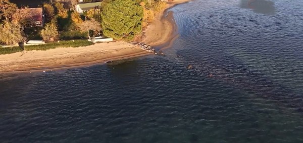 Deniz Çekilmesi Hytos Limanı’nı Ortaya Çıkardı