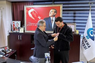 Başan Mirza Türkiye Üçüncüsünü Ağırladı