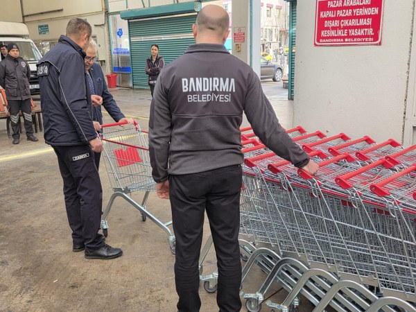 Kapalı Pazaryerinde Alışveriş Sepeti Sayısı Arttırıldı