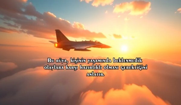 Rüyada Askeri Uçağın İndiğini Görmek