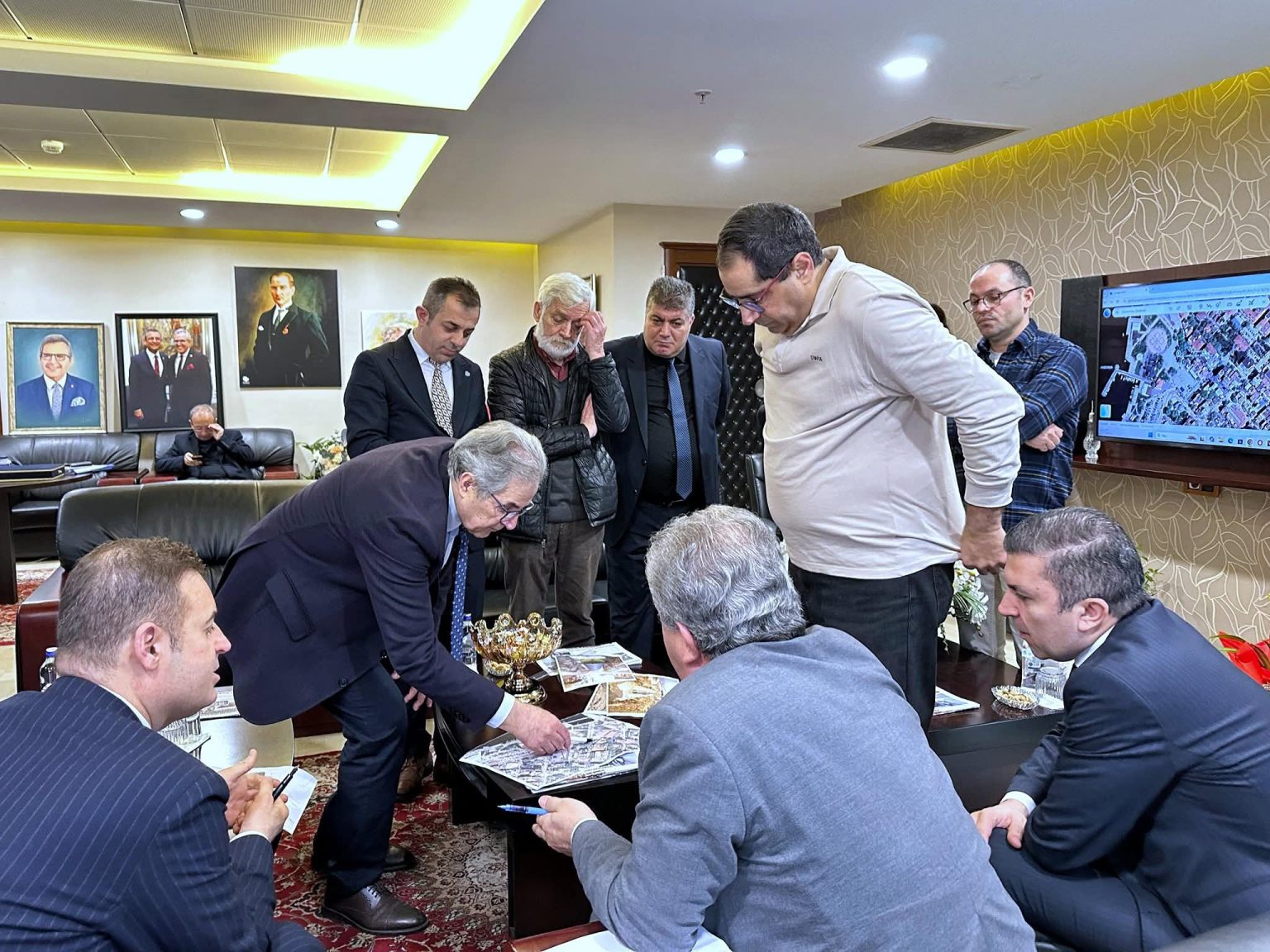 BANDIRMA BELEDİYESİ’NDE ALTYAPI VE HİZMET TOPLANTISI