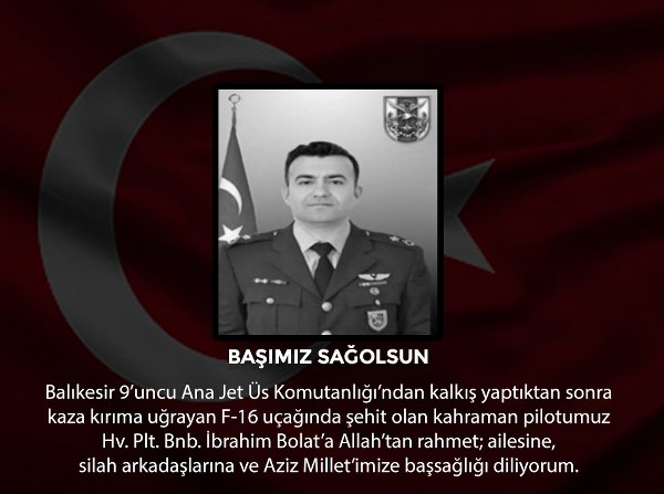 Balıkesir'de F-16 Düştü 4 Balıkesir'de F-16 Düştü