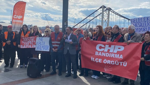 Köprü ve Otoyol Özelleştirmesine Bandırma'dan Tepki