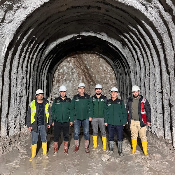 Manyas Ovası Sol Sahil Sulaması İletim Tüneli Devam Ediyor