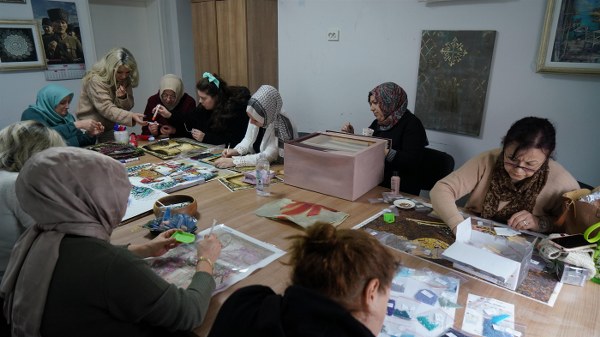 Manyas’taki Kadın Yaşam Merkezi kadınların sosyal buluşma alanı oldu