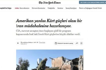 NYT: Irak’taki ABD yanlısı Kürt güçleri İran’a yönelik saldırı hazırlığında