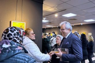 “Biz Olalım” sergisi Bandırma’da sanatseverlerle buluştu