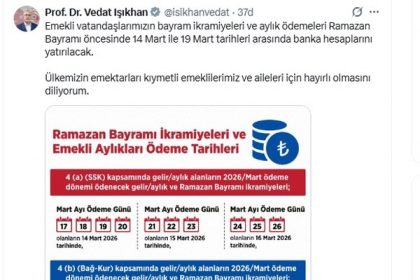 Emekli Bayram İkramiyeleri Yatıyor