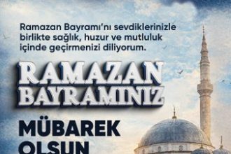 Sevgili Bandırmalılar,Ramazan Bayramı’nızı yürekten kutluyorum