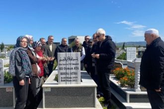 Ali Osman Ata, vefatının 4. yılında mezarı başında anıldı