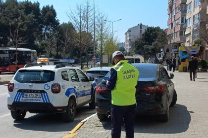 Balıkesir’de kaldırım ve durak ihlallerine denetim