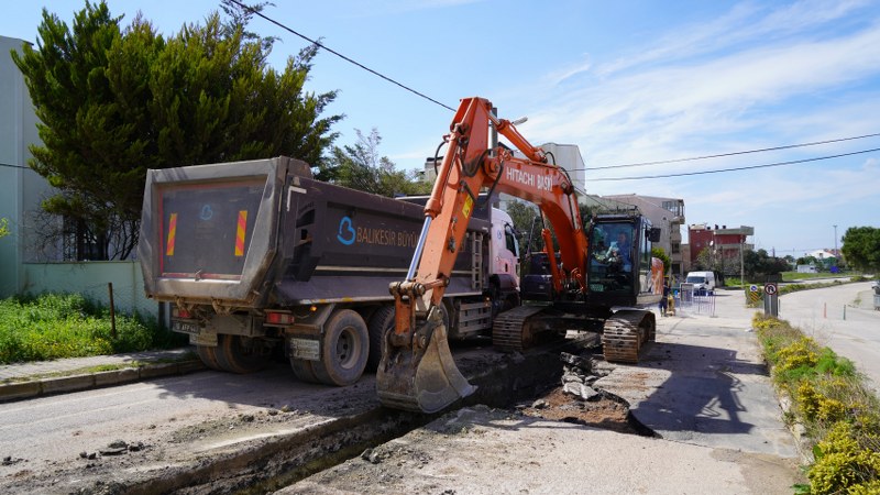 Bandırma’da asbestli su hatları yenileniyor
