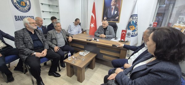 Bandırmalı Manyaslılar Derneği’ne Anlamlı Ziyaret