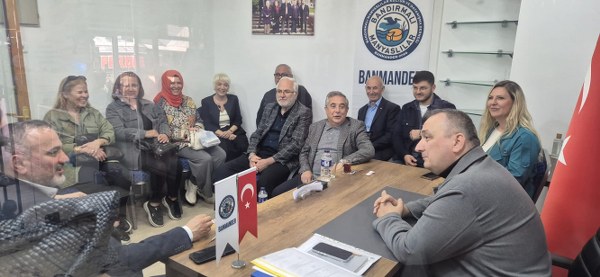 Bandırmalı Manyaslılar Derneği’ne Anlamlı Ziyaret