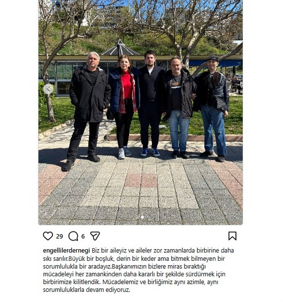 Engelli ve Engelli Aileleri Derneği'nde Vefa Dönemi