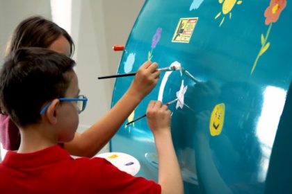 Yemtar'da Makineler Çocukların Hayalleriyle Renklendi