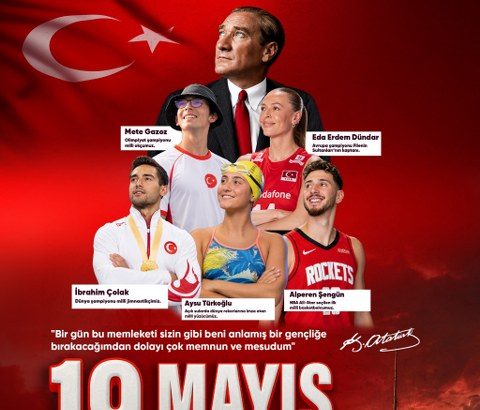 BANDIRMA BELEDİYE BAŞKANI SN. DURSUN MİRZA’NIN 19 MAYIS ATATÜRK’Ü ANMA, GENÇLİK ve SPOR BAYRAMI MESAJI