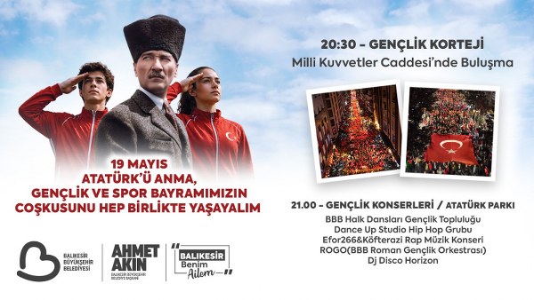 Balıkesirli gençler “Gençlik Korteji”inde Buluşacak 2 Balıkesirli gençler “Gençlik Korteji”inde Buluşacak