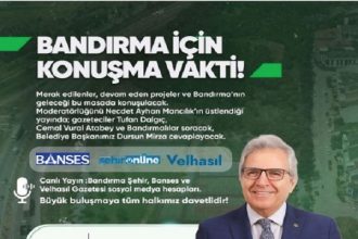 Bandırma Belediye Başkanı Dursun Mirza, General Balcı Çamlığı’nda vatandaşlarla buluşuyor.