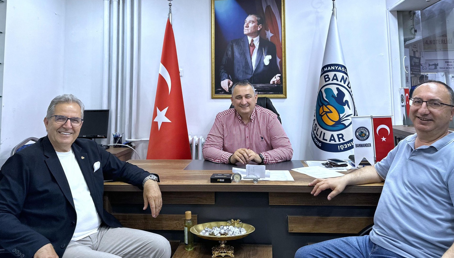 Başkan Mirza BANMANDER’e Üye Oldu 2 Başkan Mirza BANMANDER’e Üye Oldu